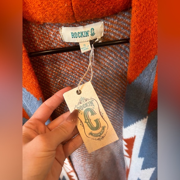 Rockin C Aztec Cardigan - Picture 5 of 7
